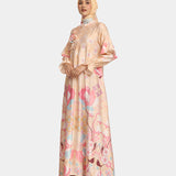 Lembayung Dress in Linen Yellow