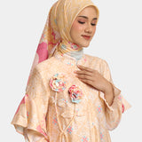 Lembayung Dress in Linen Yellow