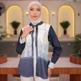 Edeline Blouse in River Blue