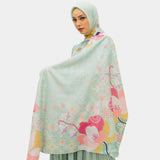 Lembayung Scarf in Cool Matcha