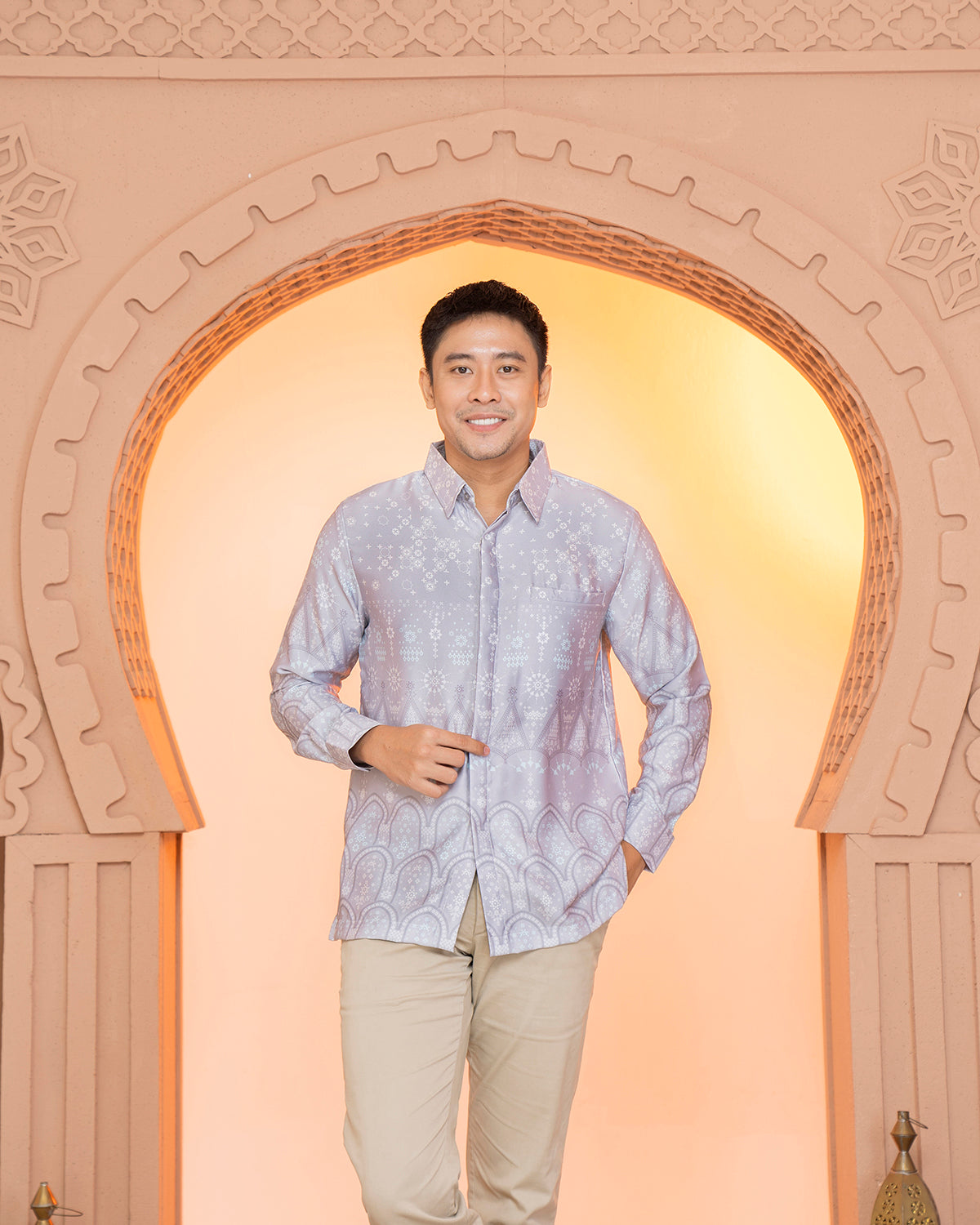 Madinah Koko Panjang in Ultimate Grey-