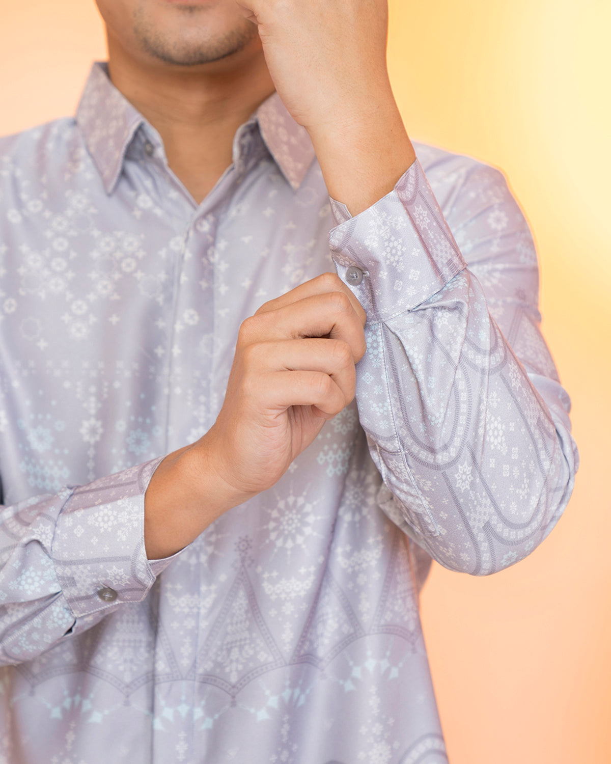 Madinah Koko Panjang in Ultimate Grey-