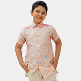 Lembayung Koko Anak in Linen Yellow