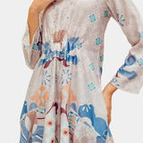 Lembayung Tunik in Metal Grey