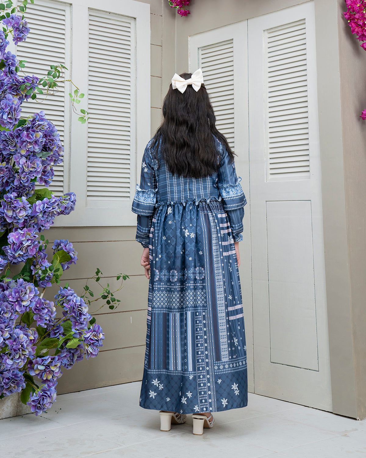 Pulang Dress Anak in Admiral Navy