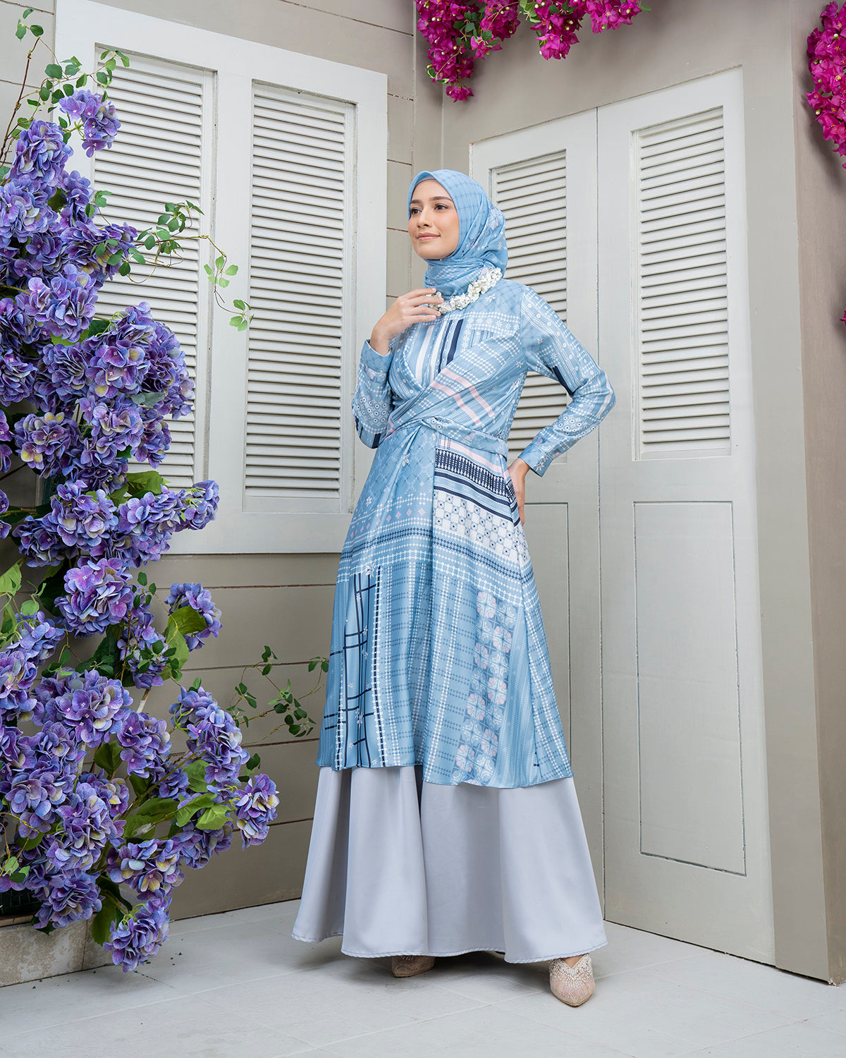Pulang Tunik in Dove