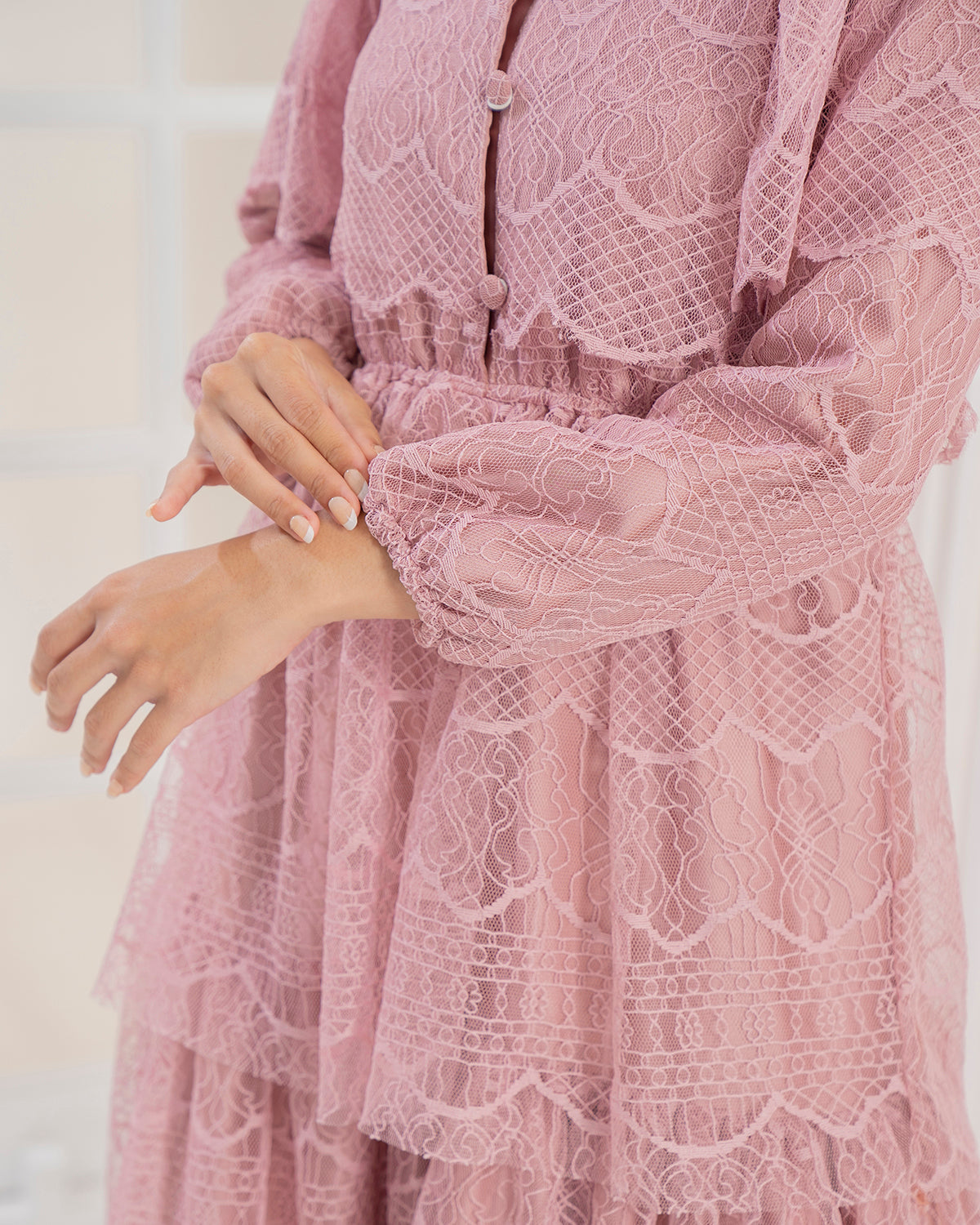 Butterfly Dress in Candy Rose