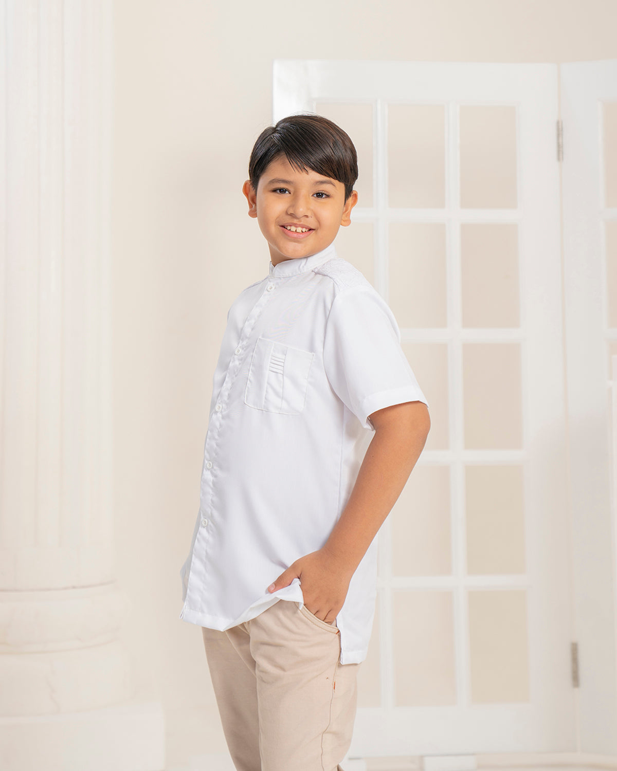 Butterfly Koko Anak in Cloud White