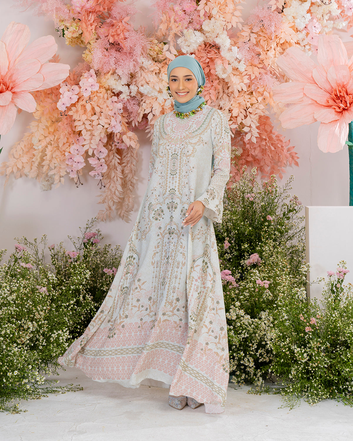 Mulia Dress in Spring Mint