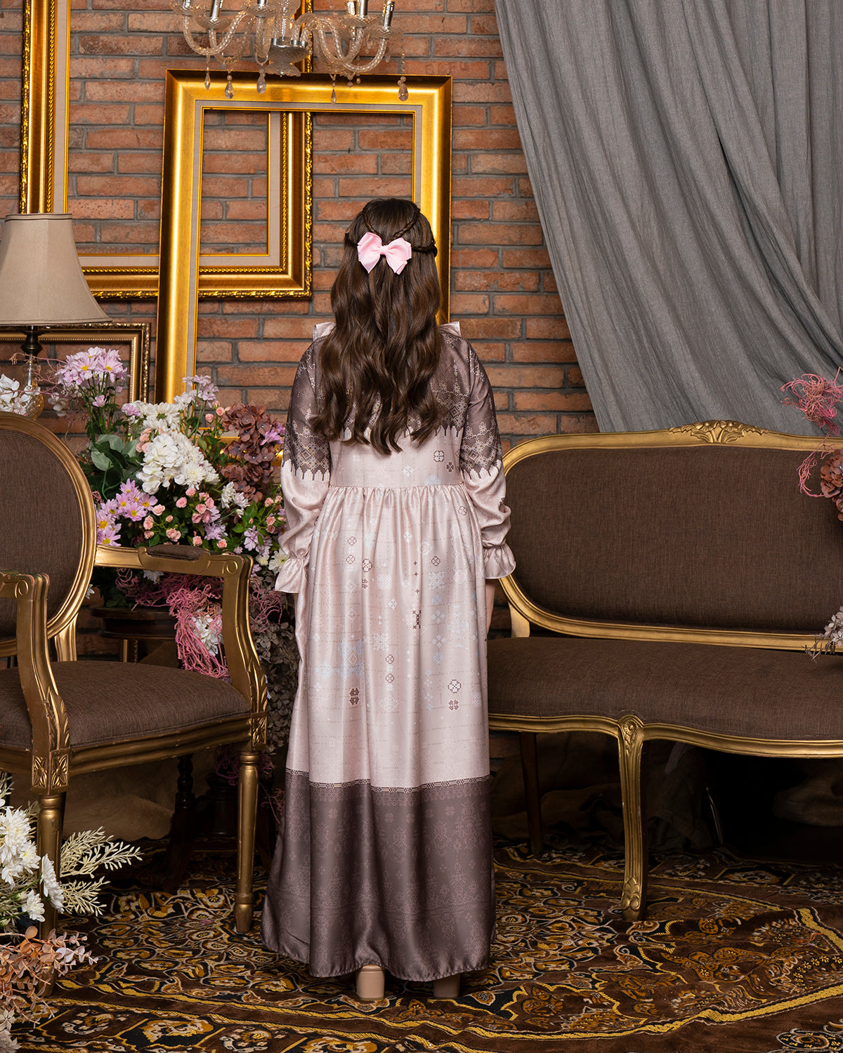 Gemerlap Dress anak in Galaxy