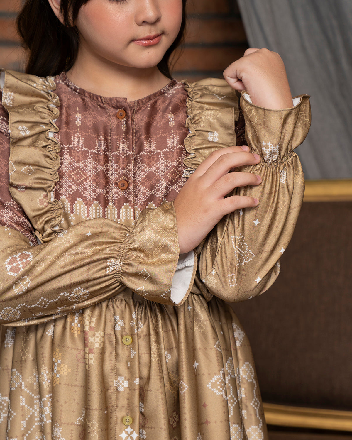 Gemerlap Dress anak in Supermoon