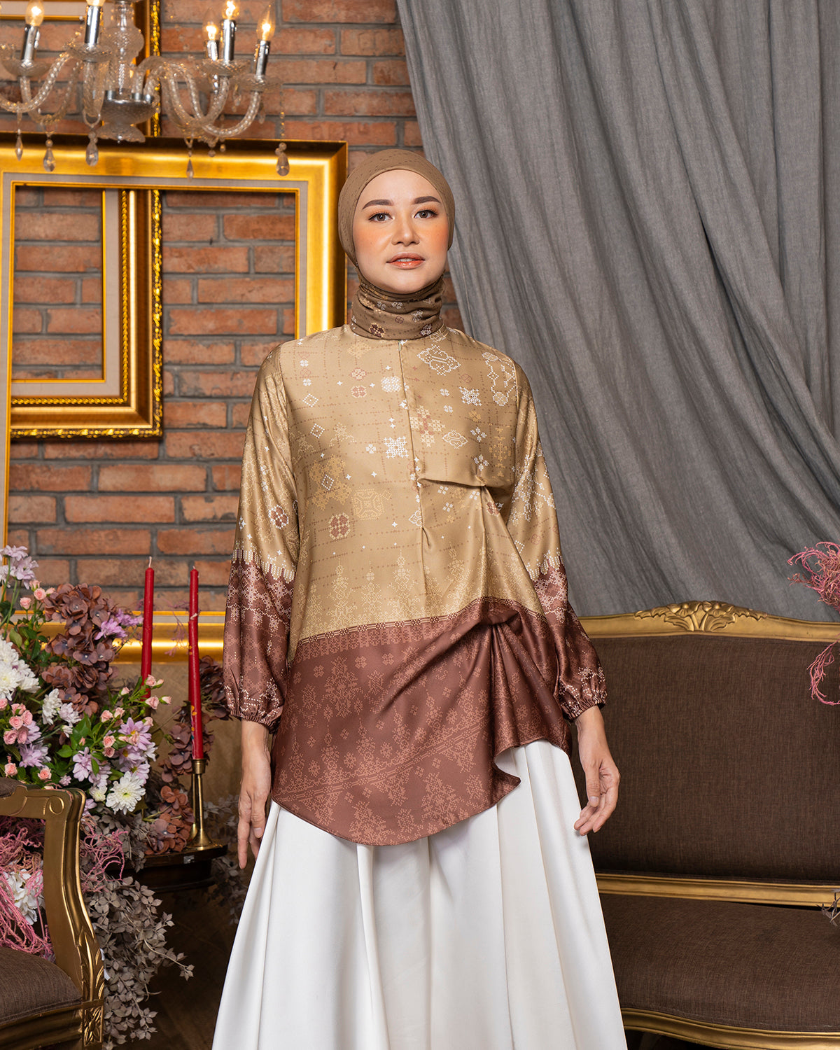 Gemerlap Blouse in Supermoon
