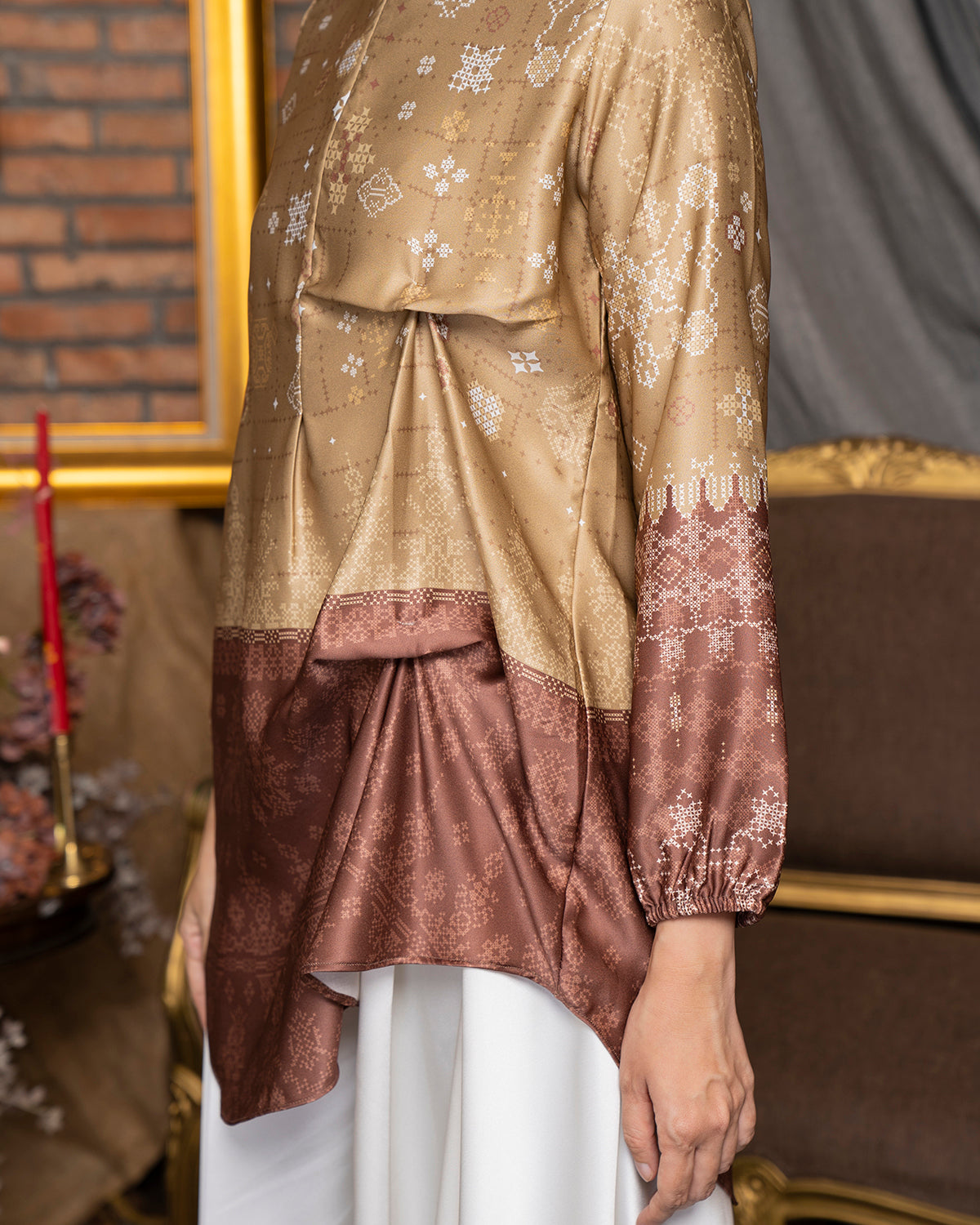 Gemerlap Blouse in Supermoon