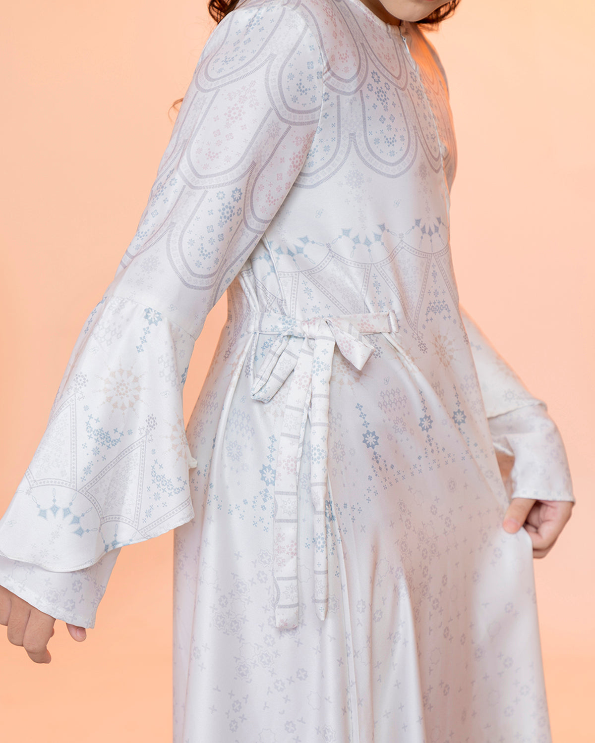 Madinah Dress Anak in Snow White