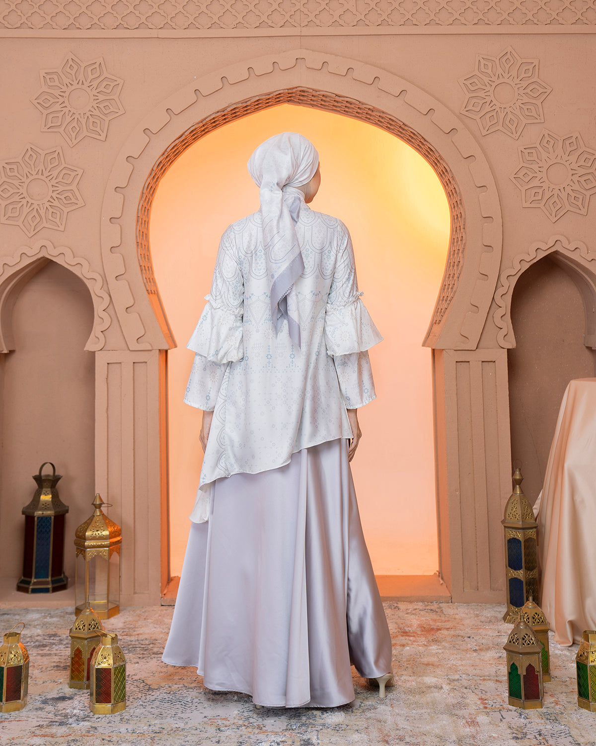 Madinah Blouse in Snow White