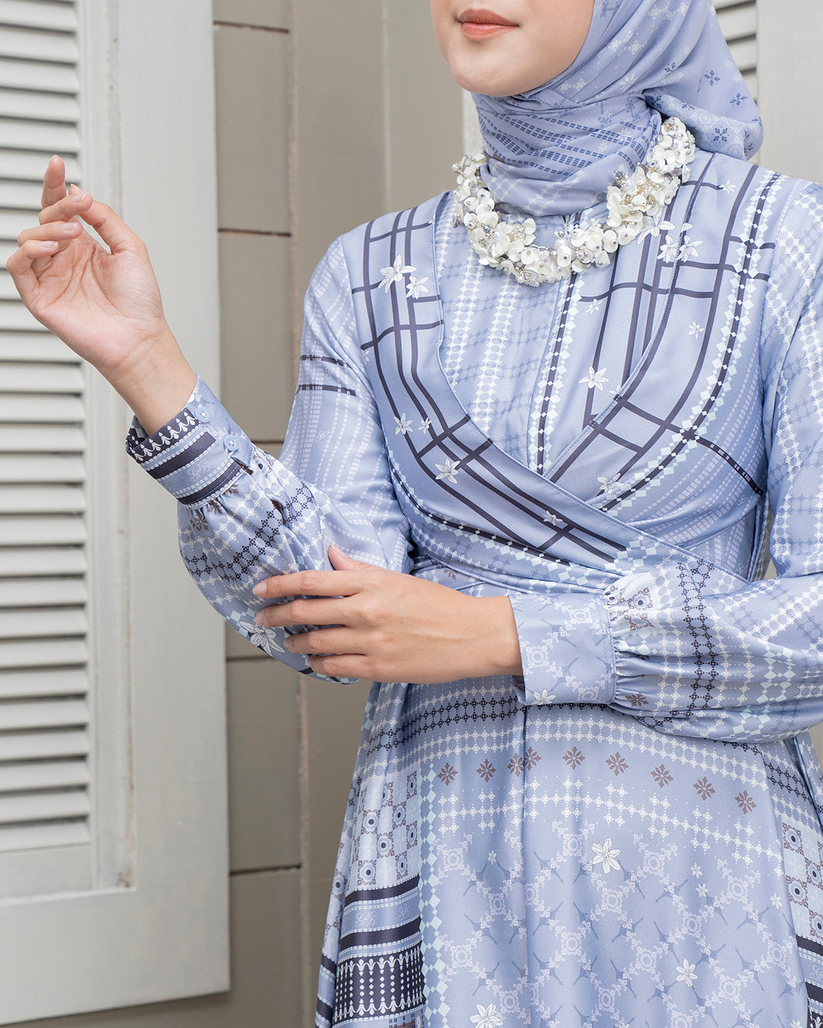 Pulang Dress in Wisteria