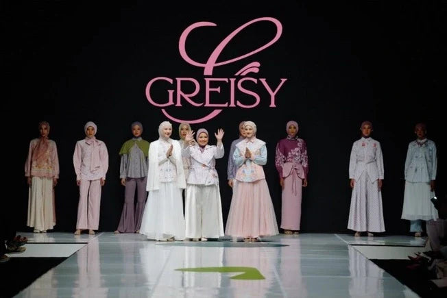 koleksi greisy flower ribbon
