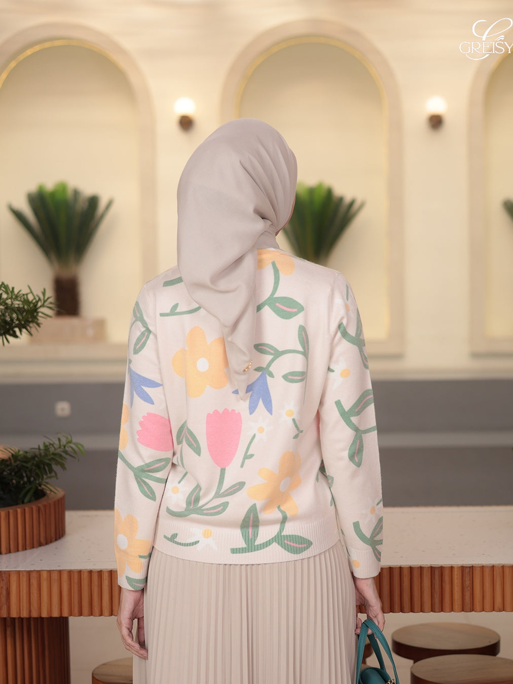 Greisy - Laura Signature Cardigan #warna_orchid