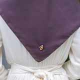 Naima Scarf in Plum