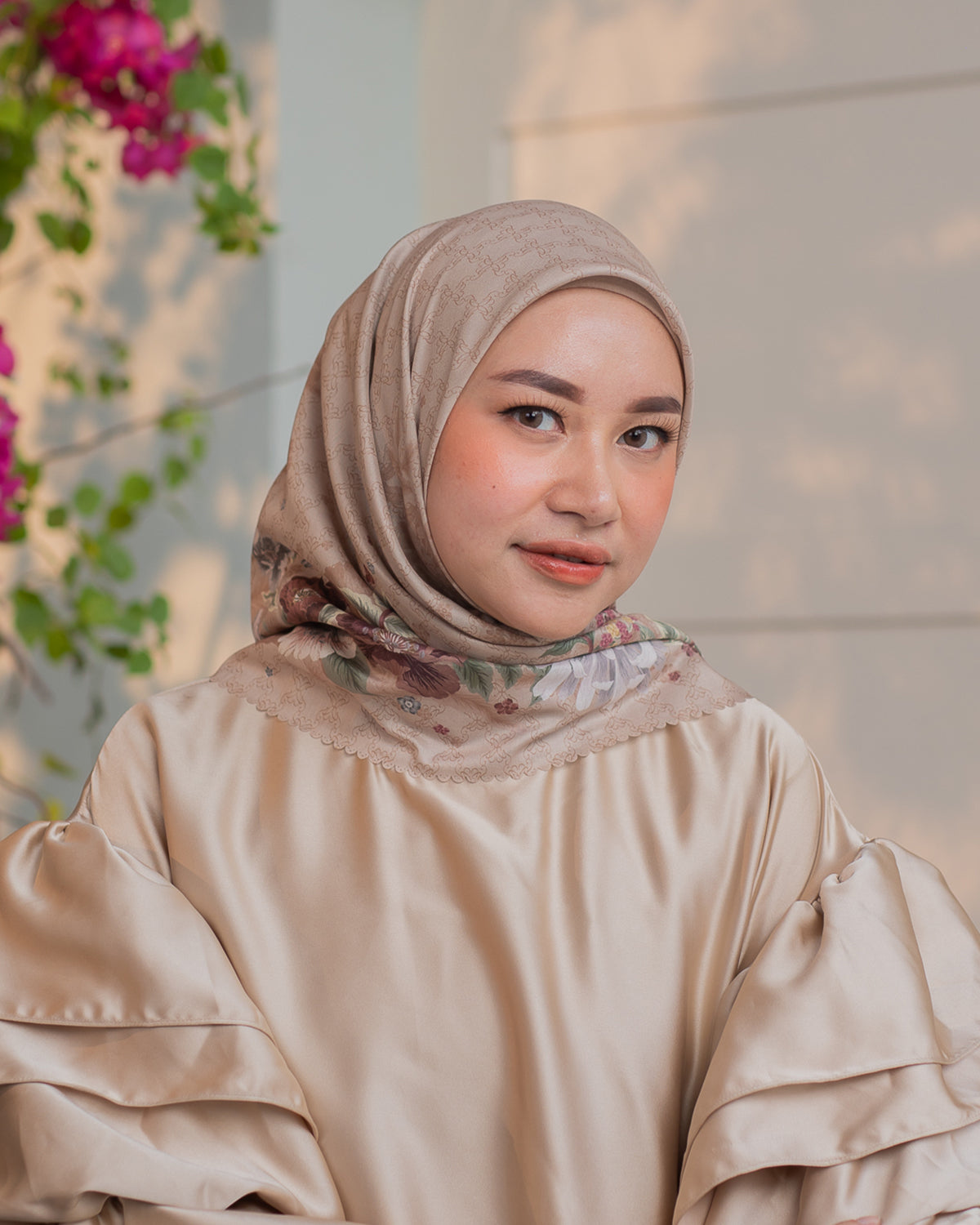 Rumi Scarf in Almond