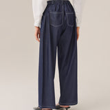Ciel Pants in Deep Denim