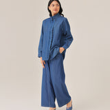 Ciel Pants in Frost Denim