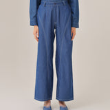 Ciel Pants in Frost Denim