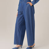 Ciel Pants in Frost Denim