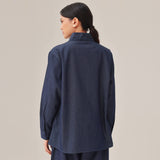 Ciel Top in Deep Denim
