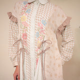 Fiora Blouse in Cocoa Milk