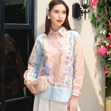 Glory Blouse in Coral