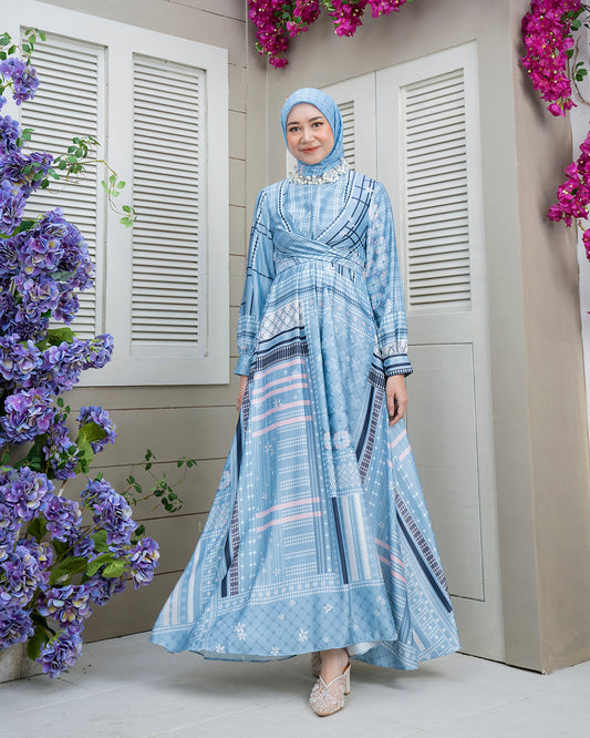 Pulang Dress in Dove-