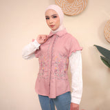 Orina Blouse in Dusty Blush
