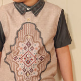 Kawah Putih Kemeja Anak in Gardenia