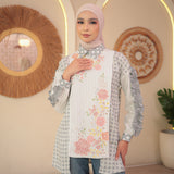Zerra Blouse in Granite