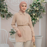 Namira Shirt in Hazelnut