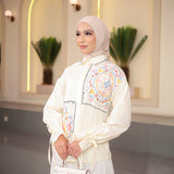 Kaila Blouse in Ivory Bloom