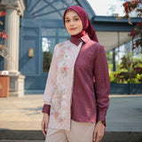Velmora Blouse in Berry