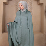 Sahera Prayer set in Moss Green