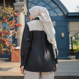Velmora Blouse in Midnight