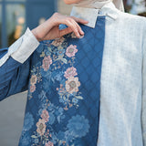 Velmora Blouse in Navy