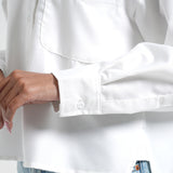 Kemeja Katun Boxy (Putih)