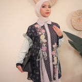 Fiora Blouse in Midnight Love