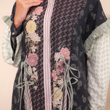 Fiora Blouse in Midnight Love