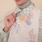 Zerra Blouse in Minty Bloom