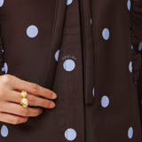 Cherie Top in Coffe