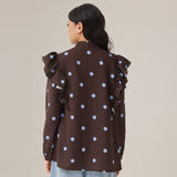 Cherie Top in Coffe
