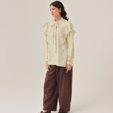 Cherie Top in Butter Yellow
