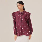 Cherie Top in Berry