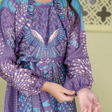 The Phoenix Dress Anak in Pistachio Lilac